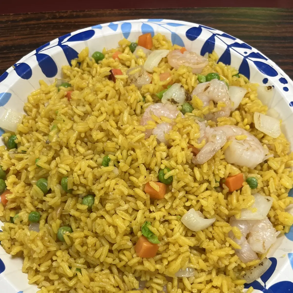 shrimp fried rice 虾炒饭